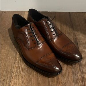 To Boot Adam Derrick Men's Brown Leather Oxfords